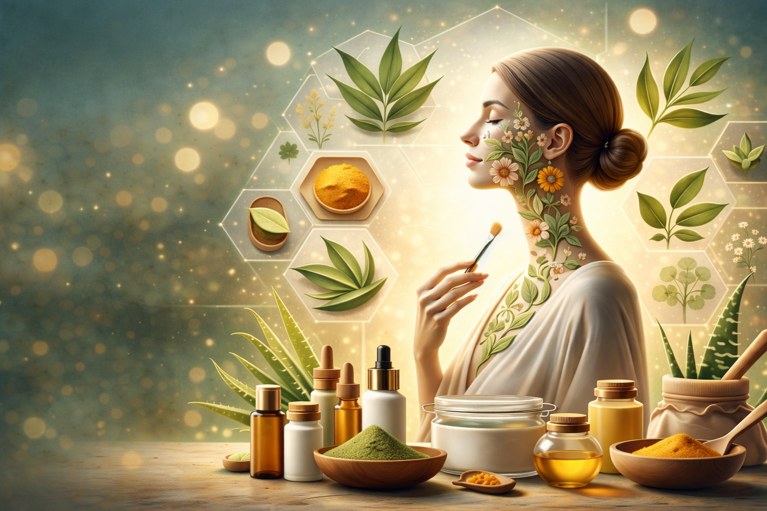 “Embrace Your Inner Goddess with Gentle Herbal Care”